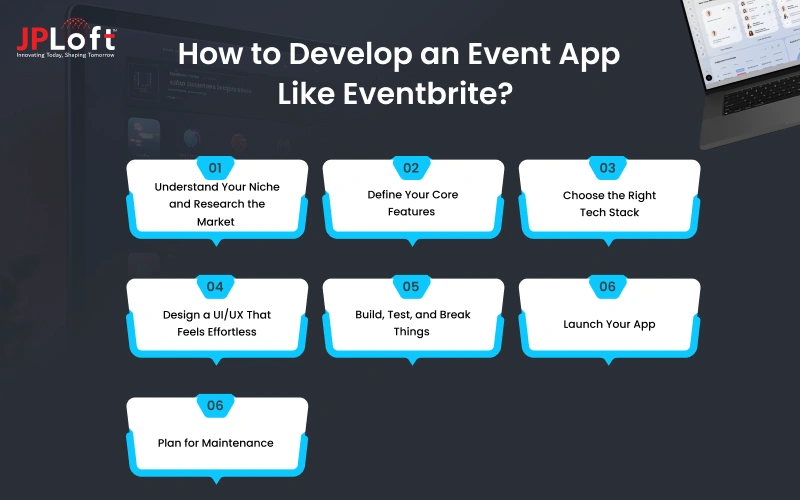 How to Develop an Event App Like Eventbrite